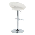 Posh - Contemporary Adjustable Barstool With Swivel (Set of 2)