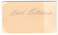 Bosh Pritchard Signed/Autographed 3x5 Vintage Index Card Eagles/Giants 129874