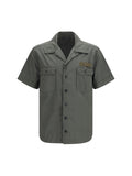 Short-Sleeve Shirt Dark Grey