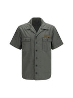 Short-Sleeve Shirt Dark Grey