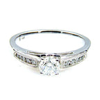 .50ct Diamond Eng Only 14KT White Gold