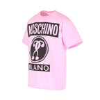 Unisex Bold Logo T- Shirt // Pink + Black