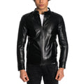 Jared Leather Jacket // Black