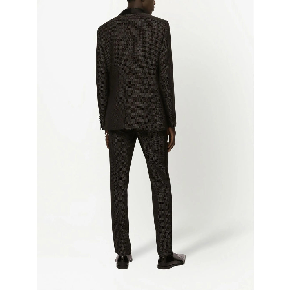 Dolce & Gabbana Black Jackets - Blazers Men