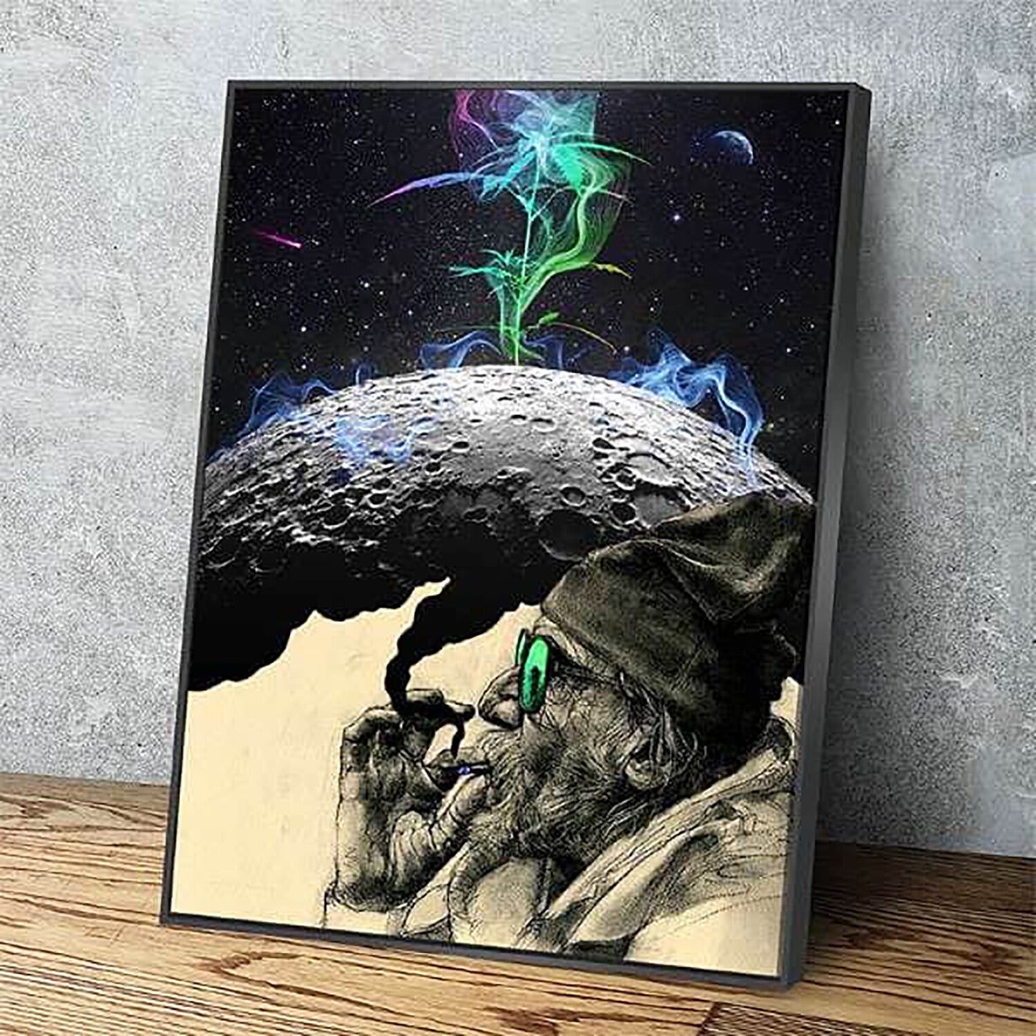 Smoke and Moon