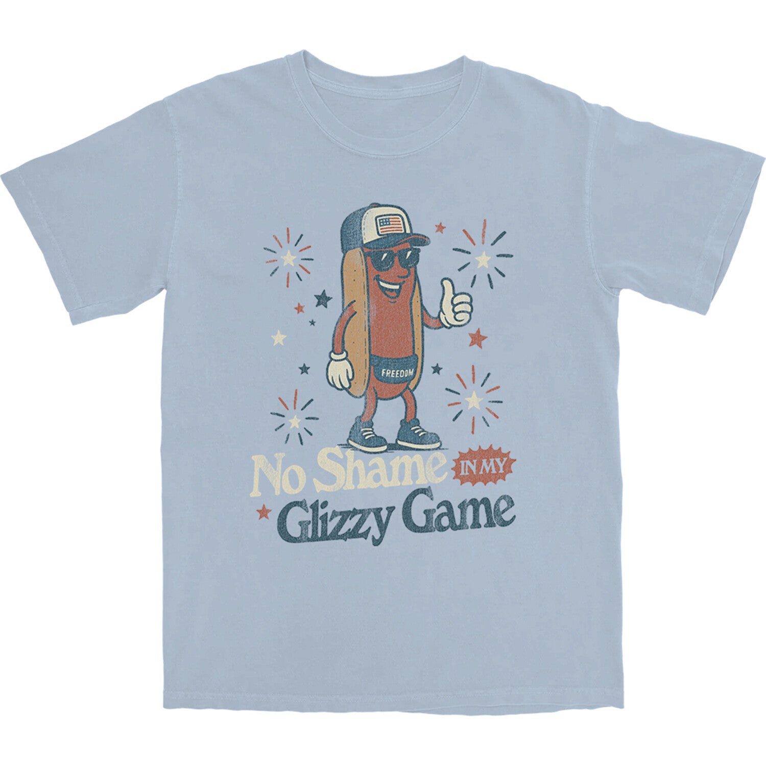 Glizzy Game T-Shirt // Blue