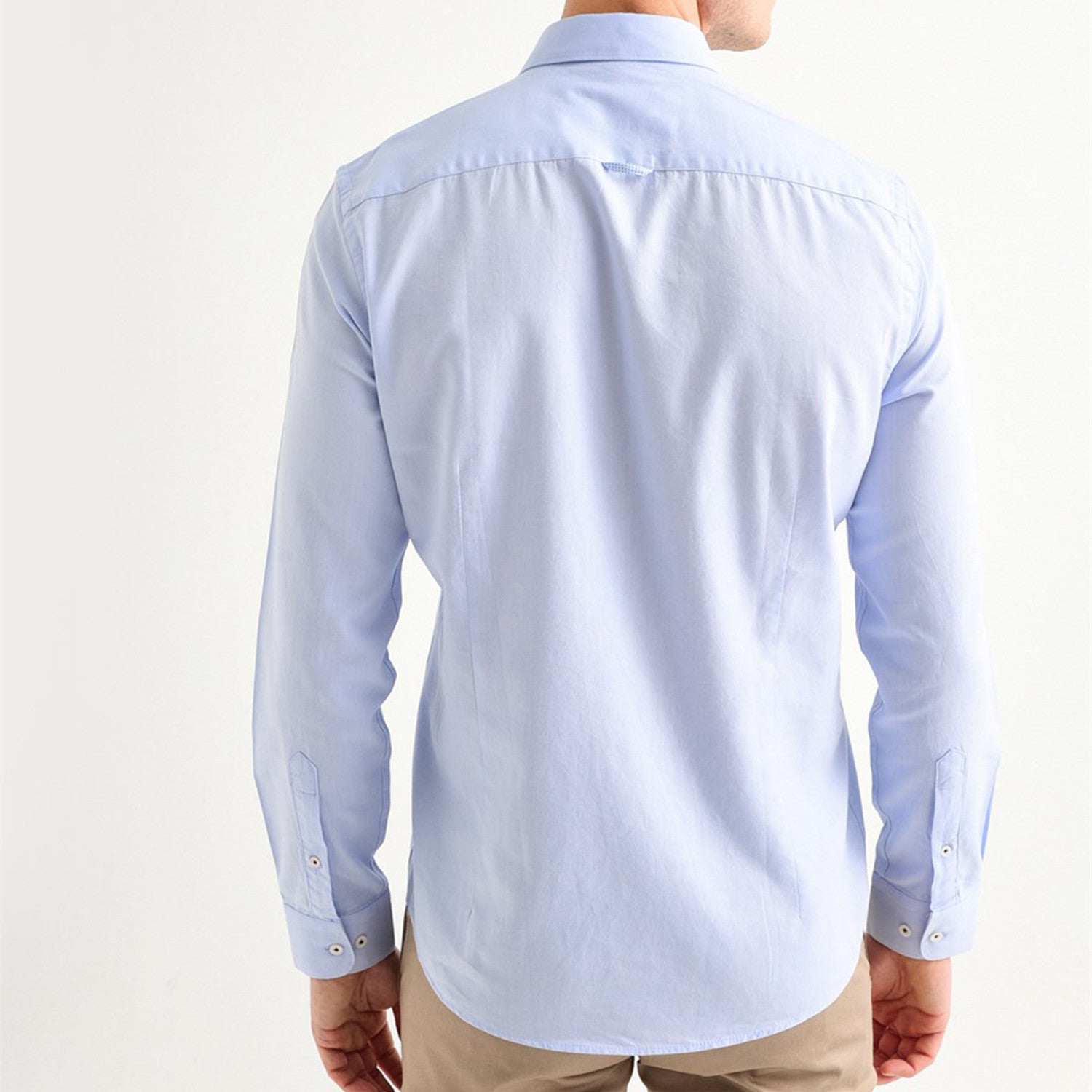Nora Button Down Shirt // Blue