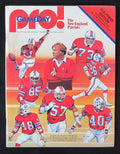1981 New England Patriots vs. Miami Dolphins Program 12/06 Ron Erhardt