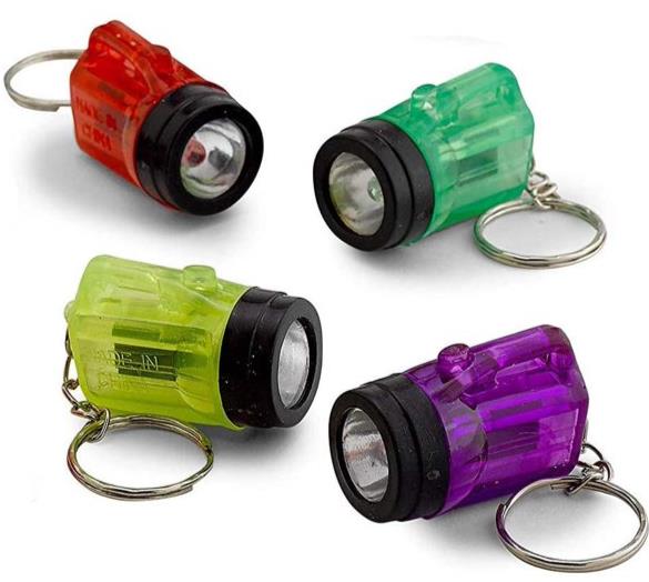 🔦 Mini Flashlight Keychains – Wholesale Set of 144 (12 Dozen)