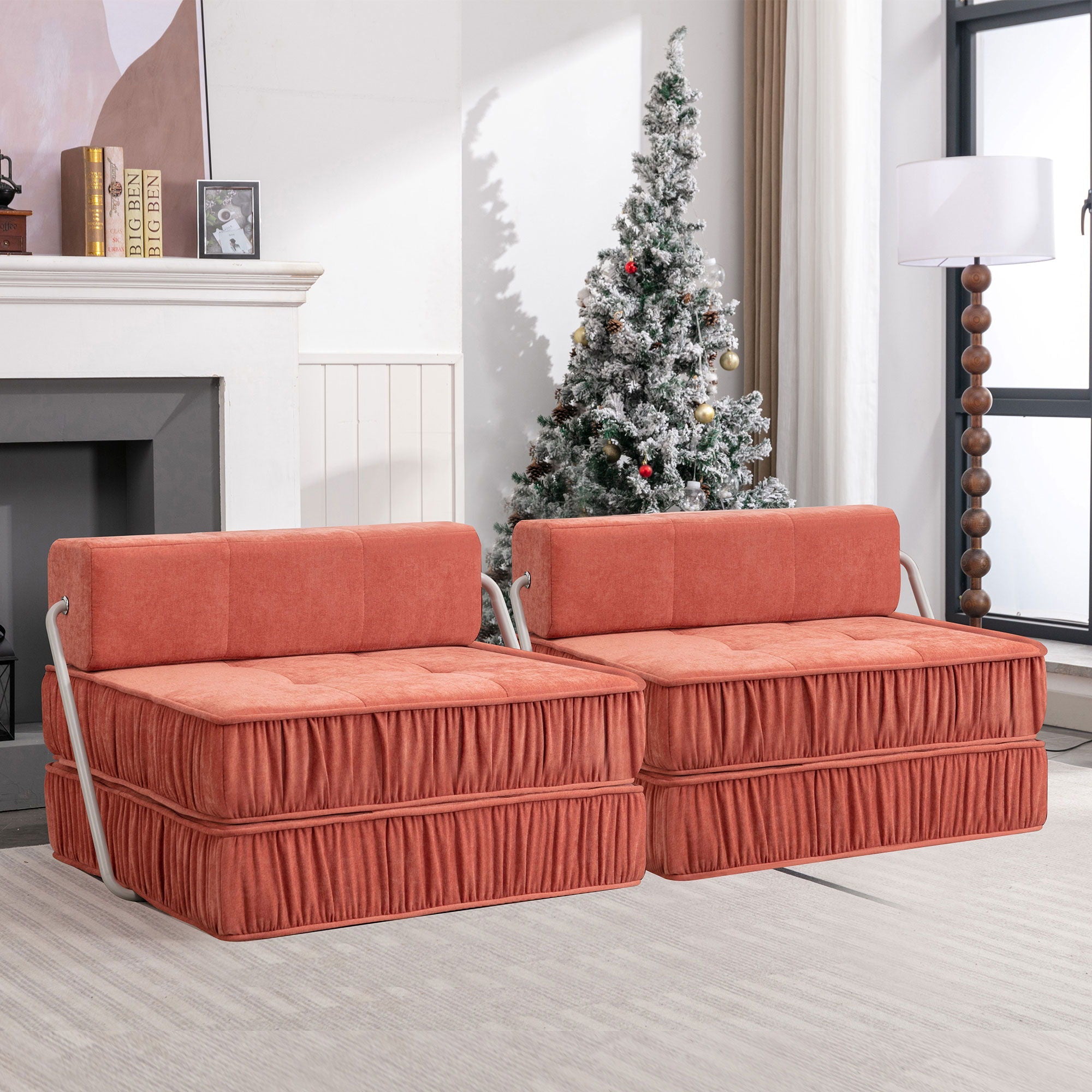 Folding Sofa With Removable Back Cushion