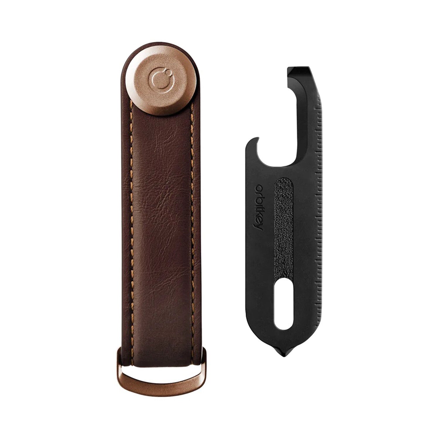 Leather Key Organizer // Multi-Tool V2 // Espresso + Black