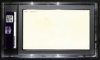 Carl Hinkle CFB HOF Signed/Auto 3x5 Index Card Vanderbilt PSA/DNA 189005
