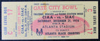 1974 Gate City Bowl Norfolk State Spartans vs. Tuskegee Tigers 12/21/74
