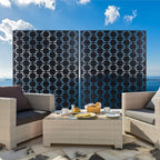 Outdoor / Indoor Privacy Screen - Black