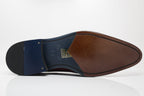 Carucci Burnished Calfskin Oxford - Burgundy