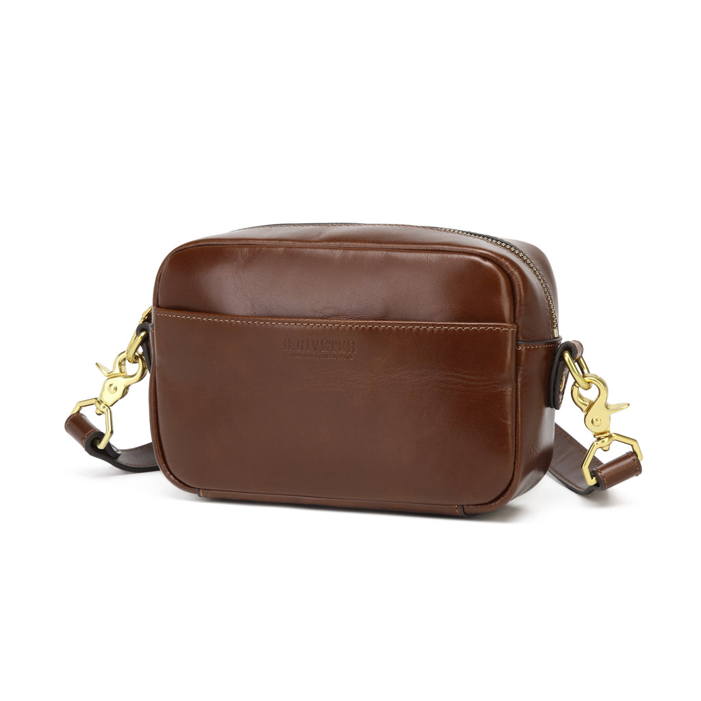 Jane Crossbody Bag | Brown Leather