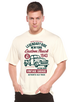 Legendary Ride Custom Truck Men's Bamboo Viscose/Organic Cotton Short Sleeve Graphic T-Shirt
