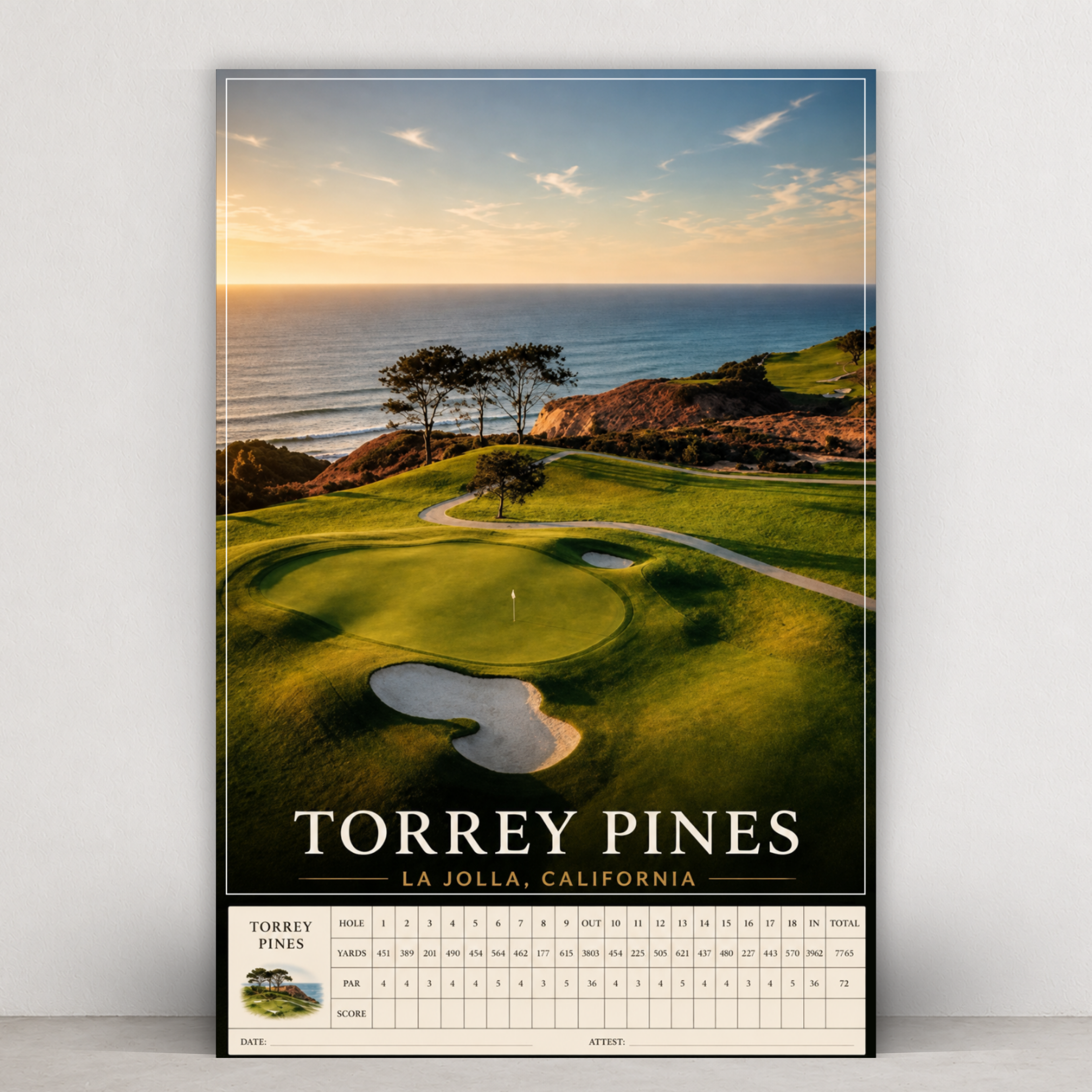 Torrey Pines - Scorecard