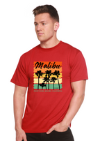 Malibu Unisex Bamboo Viscose/Organic Cotton Short Sleeve Graphic T-Shirt