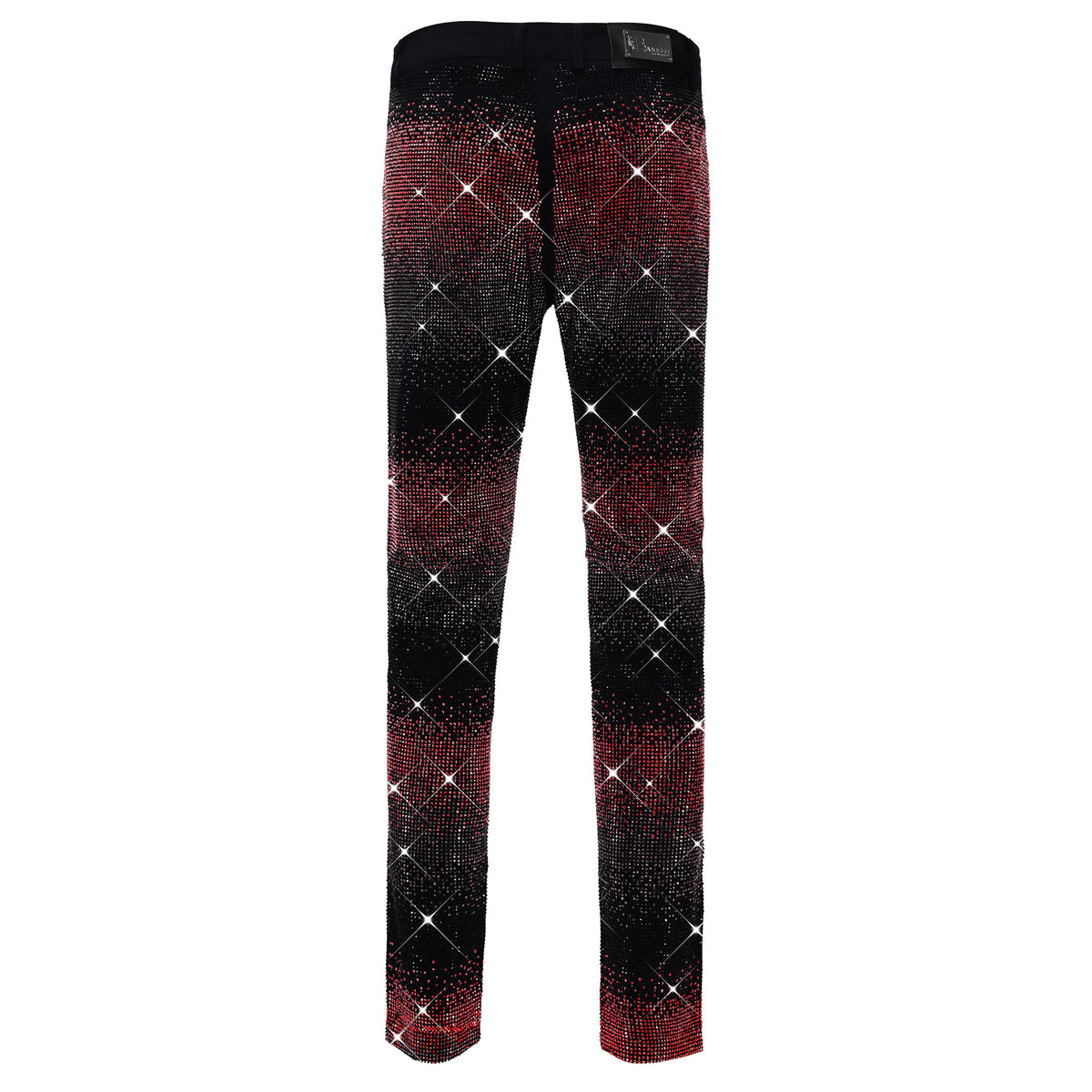 Barocco Stage Blaze Men's Pants - Black/Red