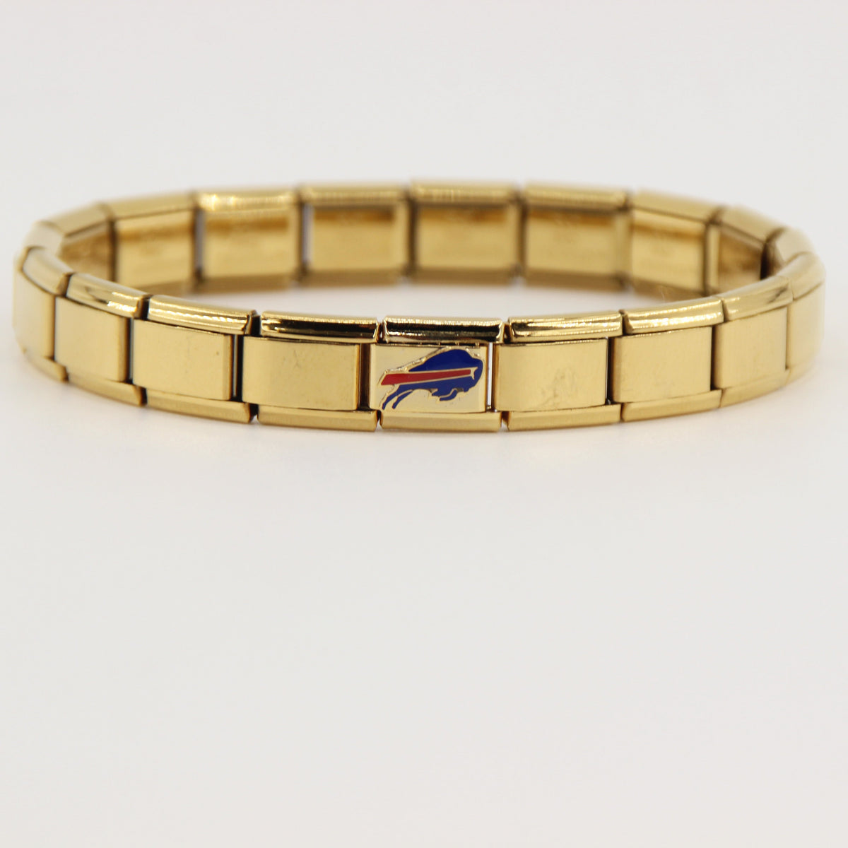 Football Team Logo Italian Charm Bracelet – Custom Gifts for Fans