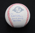 Raul Mondesi Signed/Auto Yankees 100th OML Baseball JSA  186732