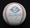 Dick  Schofield Signed/Auto Yankees 100th OML Baseball JSA  186859