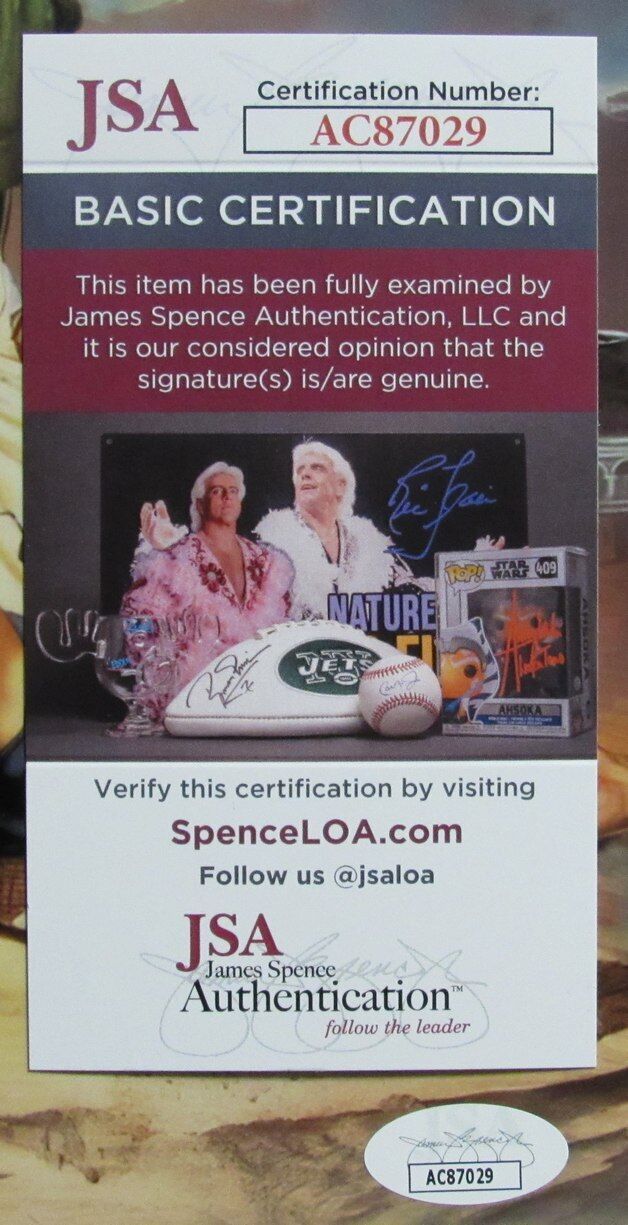 Chevy Chase Autographed 11x17 Movie Poster "European Vacation" JSA