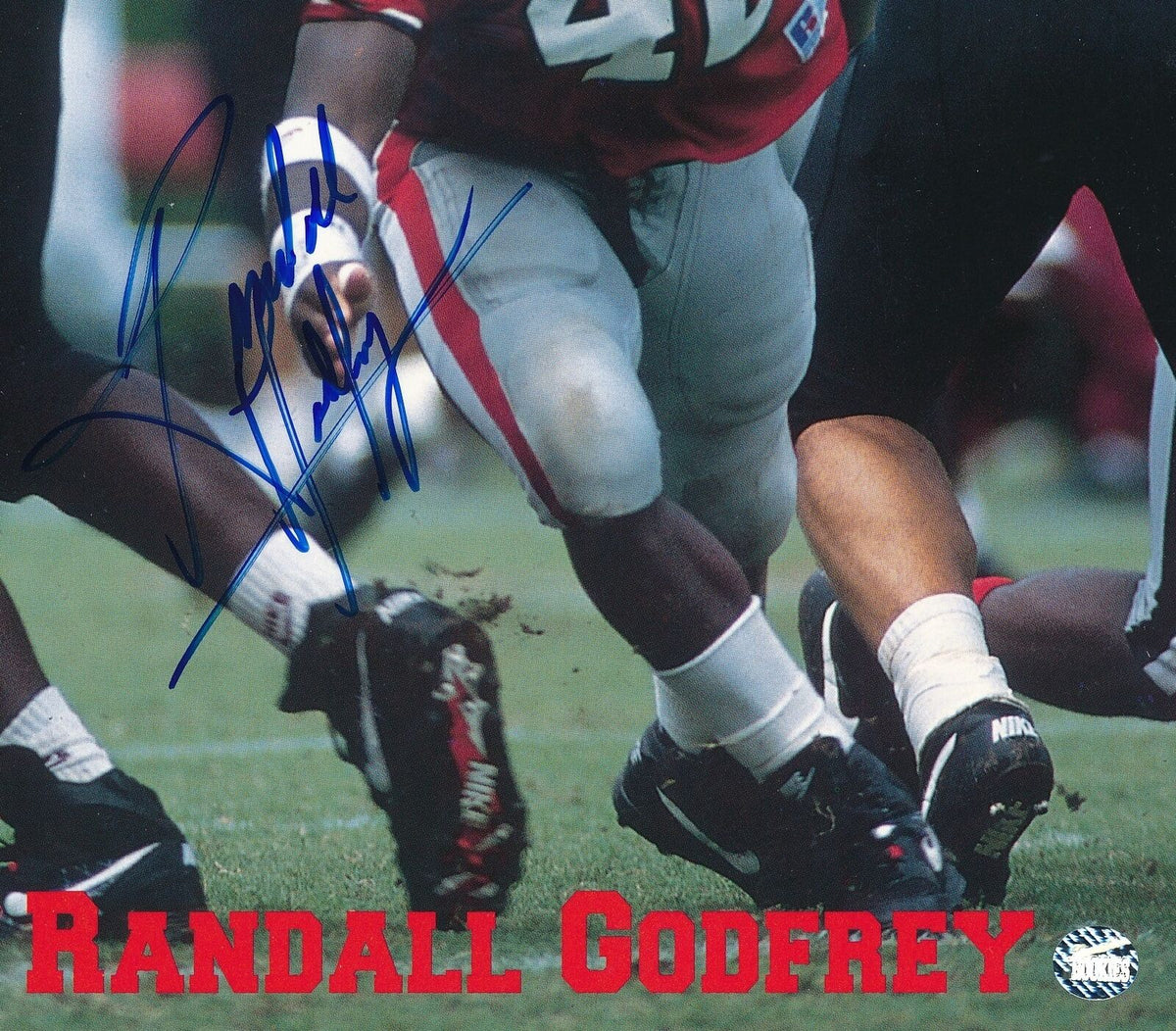 Randall Godfrey Autographed Signature Rookies 8x10 Photo University of Georgia