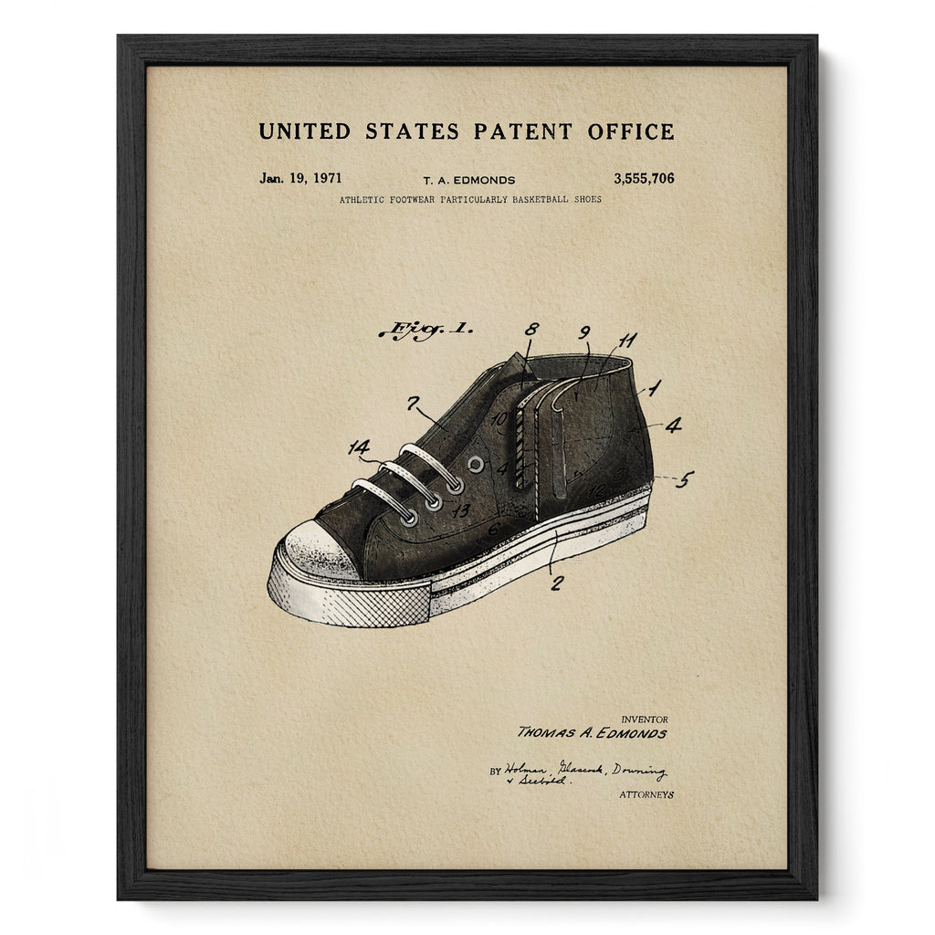 Retro Basketball Shoe (1968)