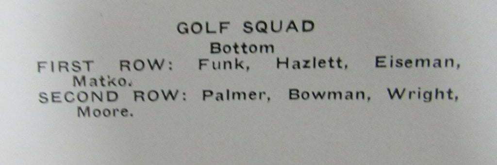 1944 LATROBE HIGH SCHOOL Latrobean Yearbook Arnold Palmer 136958