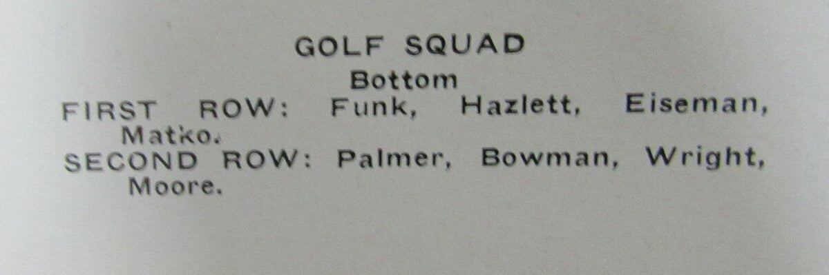 1944 LATROBE HIGH SCHOOL Latrobean Yearbook Arnold Palmer 136958