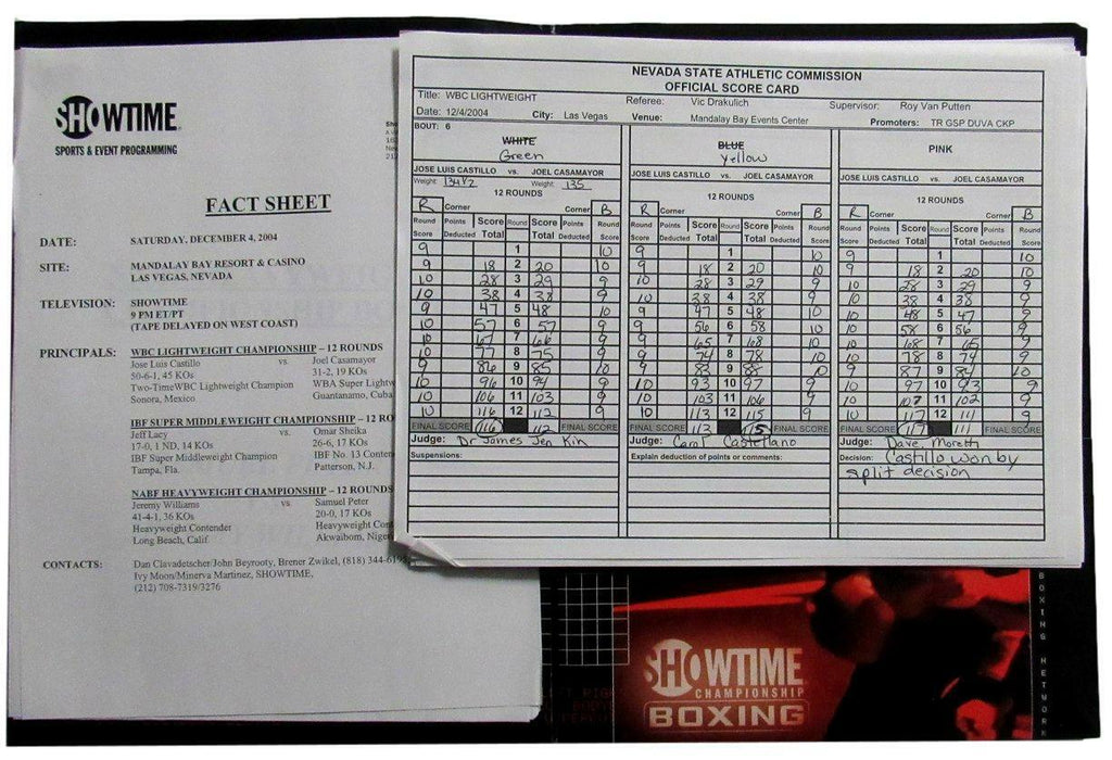 2004 NABF Heavyweight Championship Boxing Williams vs. Peter Press Kit 167487