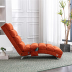 Massage Chaise Lounge Indoor, Ergonomic Electric Massage Lounger