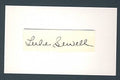 Luke Sewell Browns Indians Signed/Autograph Cut 3x5 Index Card PASS 124319