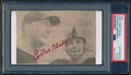Earl "Red" Blaik CFB HOF Signed/Auto Cut on 3x5 Card Army  PSA/DNA 188295