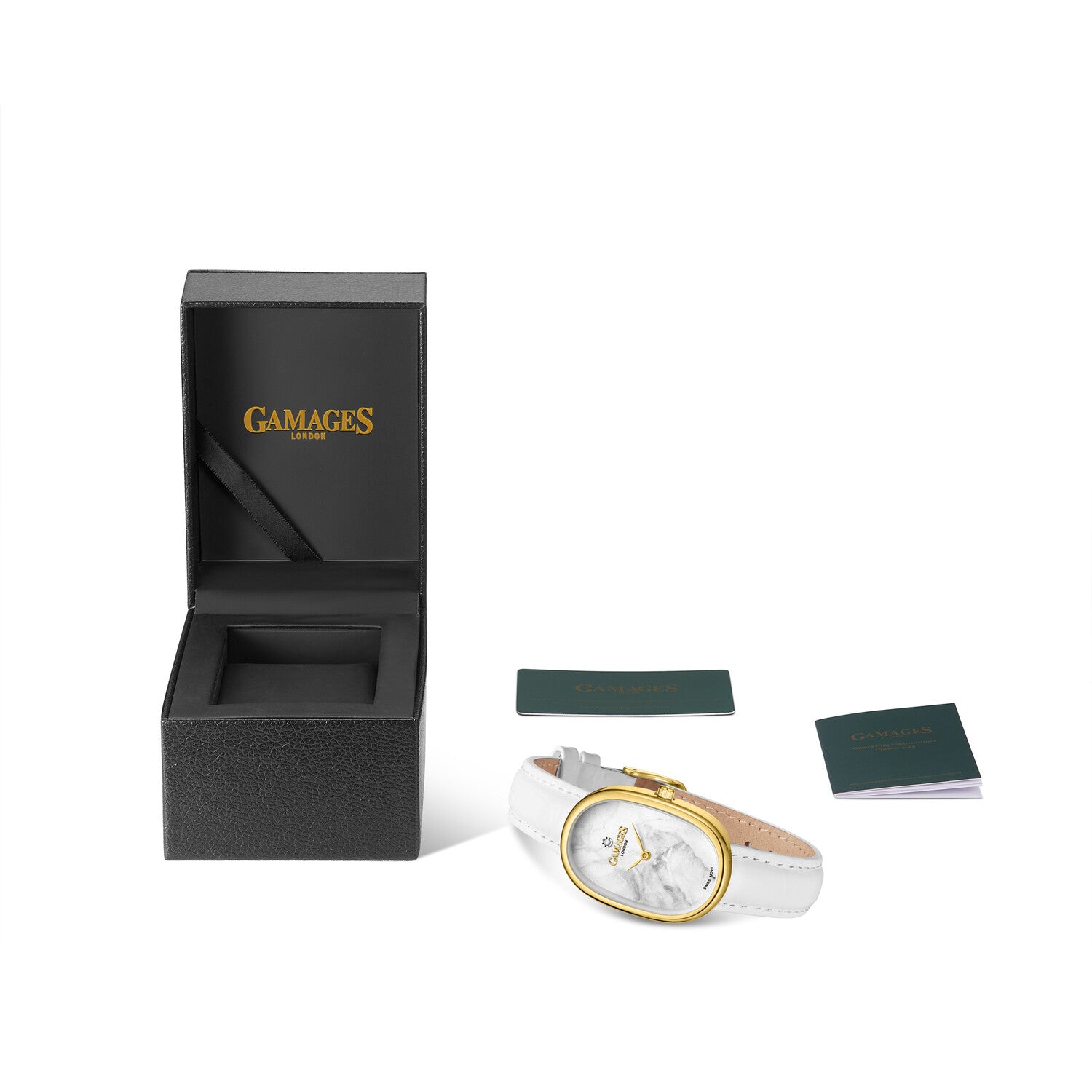 Gamages of London Ladies Divine Diamond Quartz // GAW682