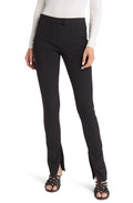 rag & bone ICONS Rebecca Zip Cuff Slim Leg Pants in Black, Size 16