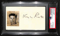 Kyle Rote Signed/Auto 3x5 Index Card New York Giants PSA/DNA 189023
