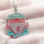 Liverpool Football Club Necklace – LFC Crest Pendant Jewelry Gift for Fans