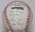 1991 Team Autographed by 23 Players Rawlings OEL Baseball Reading Phillies