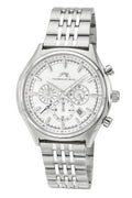 Porsamo Bleu Men's Charlie Multifunction Sivler Tone Watch 1261ACHS