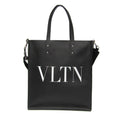 Valentino Garavani // Leather VLTN Tote // Black // Pre-Owned