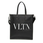 Valentino Garavani // Leather VLTN Tote // Black // Pre-Owned