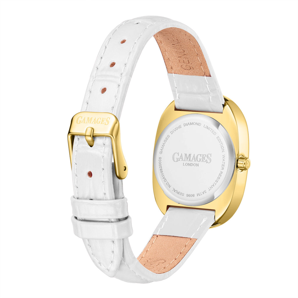 Gamages of London Ladies Divine Diamond Quartz // GAW682