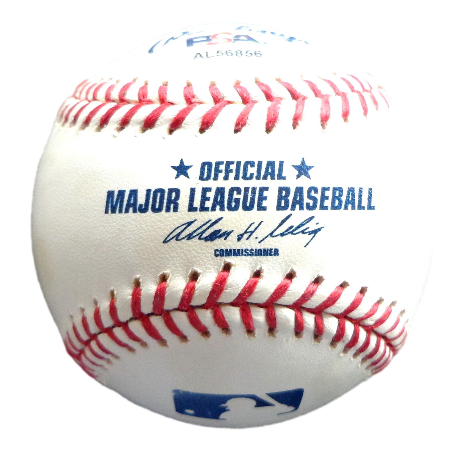 Carl Holden Signed OML Baseball Negro League Birmingham Black Barons PSA/DNA