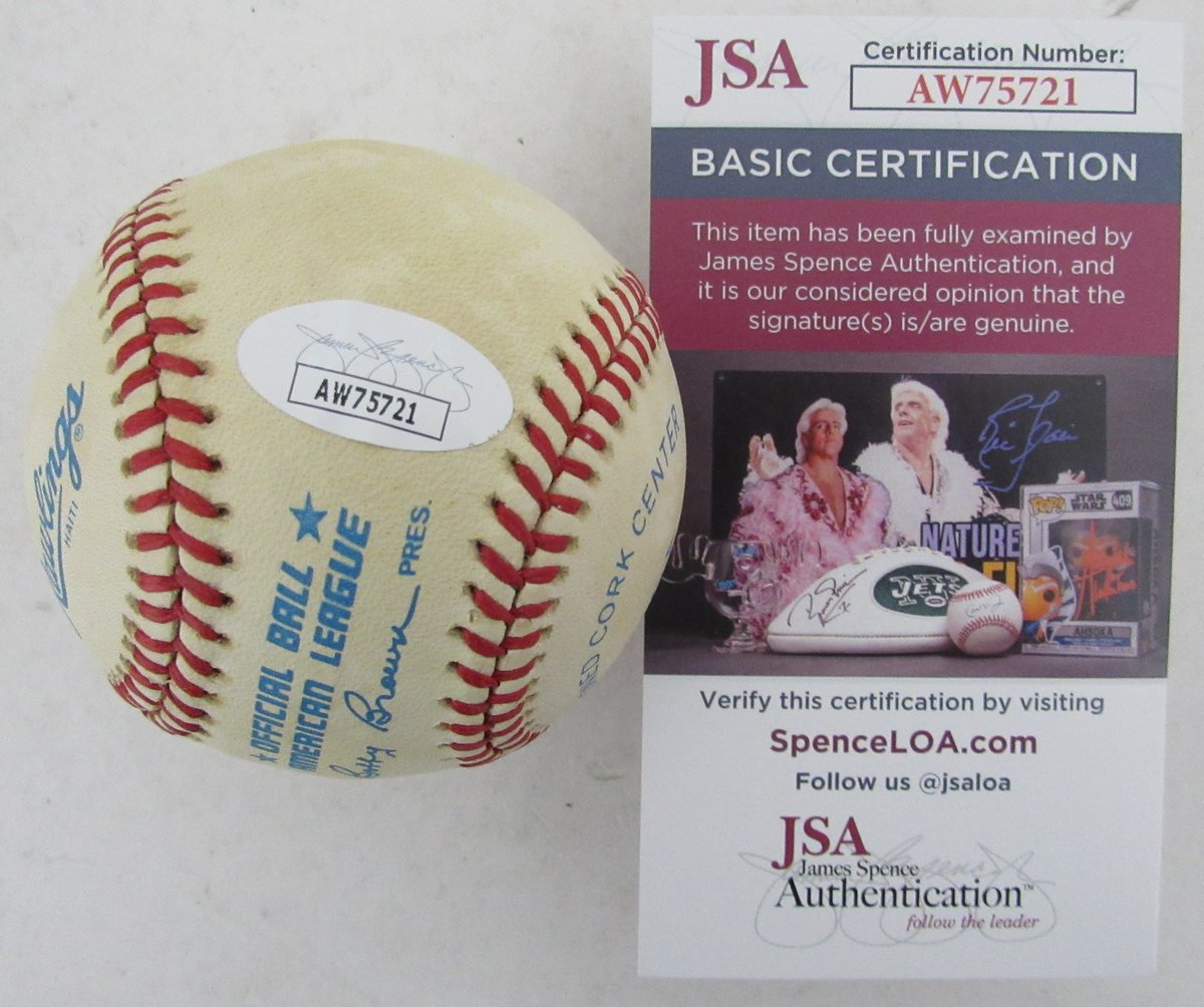 Dave Kingman Signed/Autographed OAL Baseball Oakland A's JSA 192427