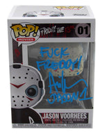 Ari Lehman Signed/Insc Funko Pop! #01 "Friday the 13th" Signed Blue JSA 190709