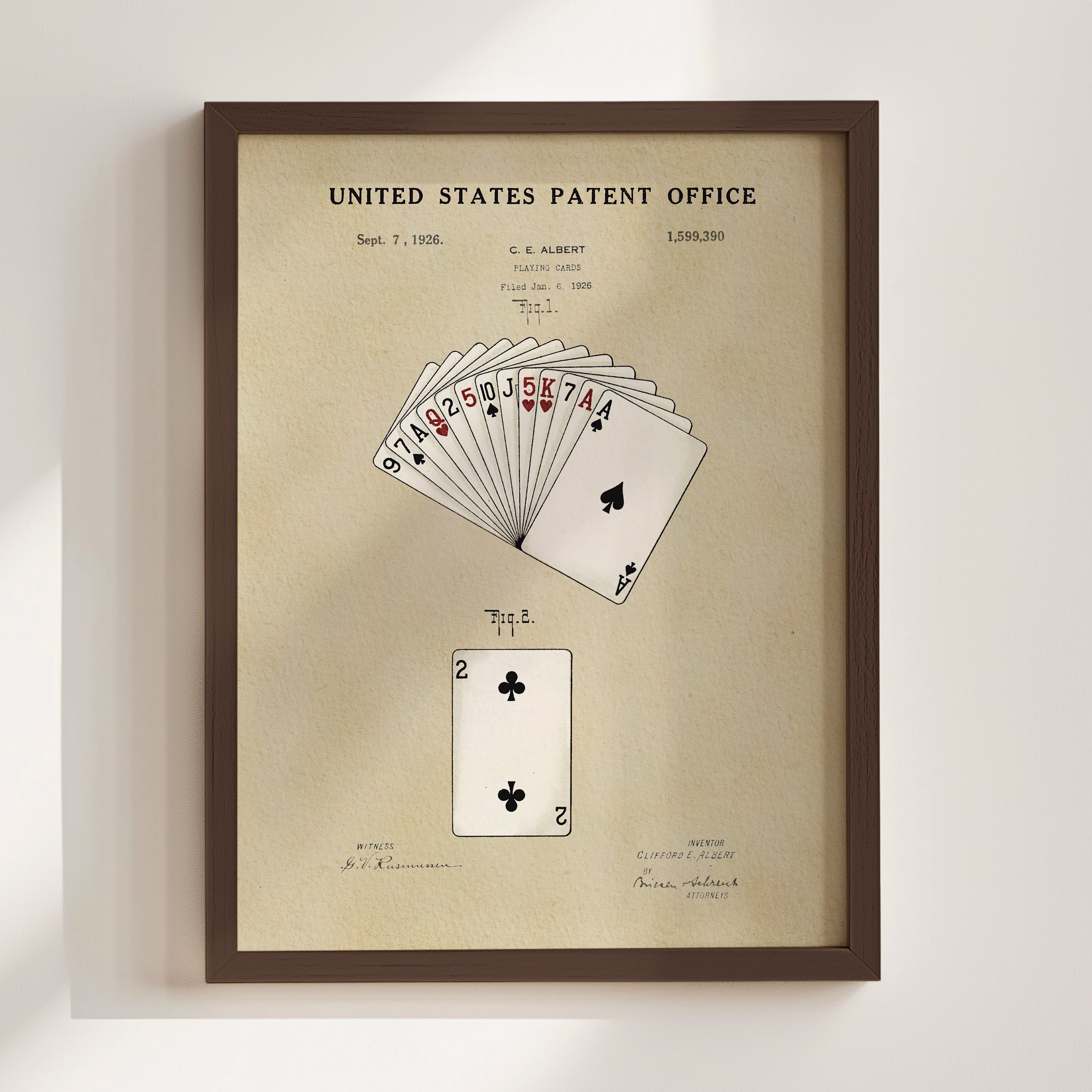 Poker Playing Cards (1926)