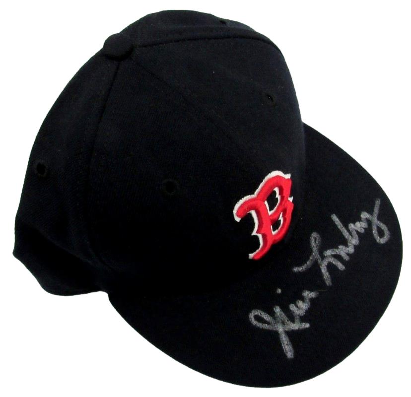 Jim Lonborg Signed New Era Fitted Baseball Hat Boston Red Sox MLB Holo 188010